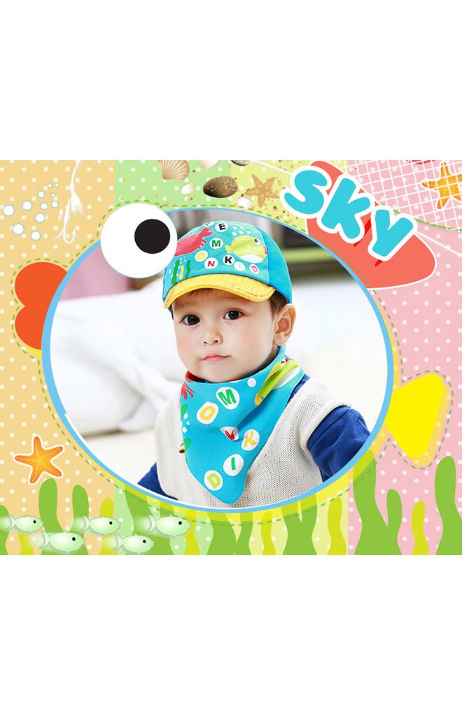 หมวกแก๊ปเด็กลายโลกใต้ทะเล Lemonkid