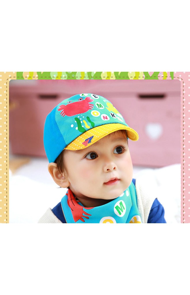 หมวกแก๊ปเด็กลายโลกใต้ทะเล Lemonkid