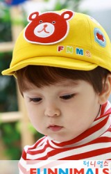 หมวกแก๊ปการ์ตูนรูปสัตว์ หมี และ แกะ FUNNIMALS