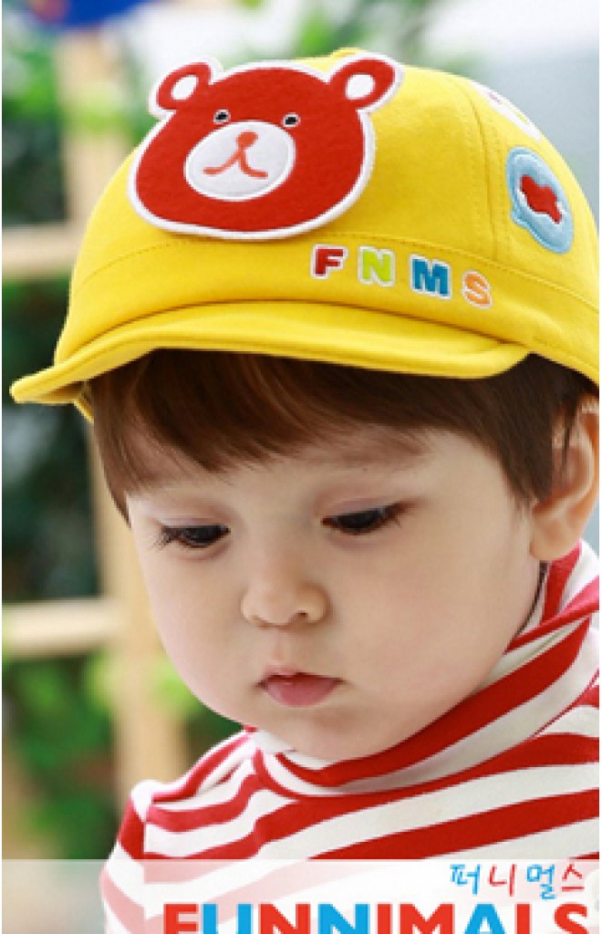 หมวกแก๊ปการ์ตูนรูปสัตว์ หมี และ แกะ FUNNIMALS หมวกแก๊ปการ์ตูนรูปสัตว์ หมี และ แกะ FUNNIMALS