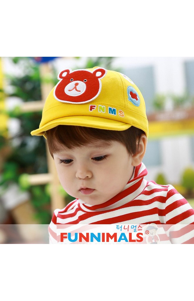 หมวกแก๊ปการ์ตูนรูปสัตว์ หมี และ แกะ FUNNIMALS