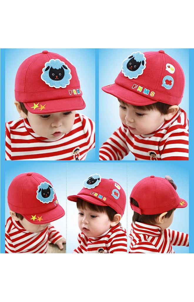หมวกแก๊ปการ์ตูนรูปสัตว์ หมี และ แกะ FUNNIMALS