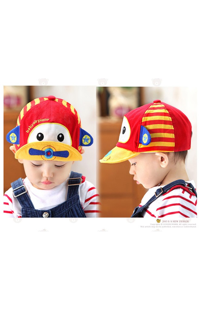 หมวกแก๊ปรูปเครื่องบินเล็ก Baby airplane จาก GZMM