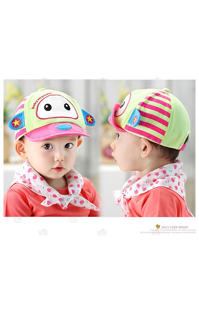 หมวกแก๊ปรูปเครื่องบินเล็ก Baby airplane จาก GZMM