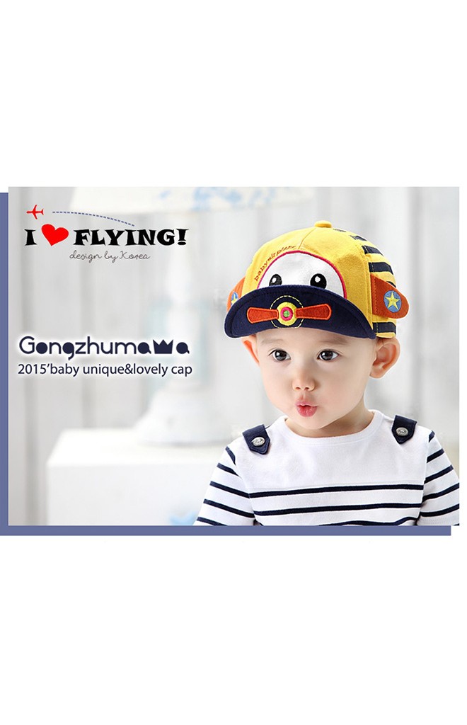 หมวกแก๊ปรูปเครื่องบินเล็ก Baby airplane จาก GZMM