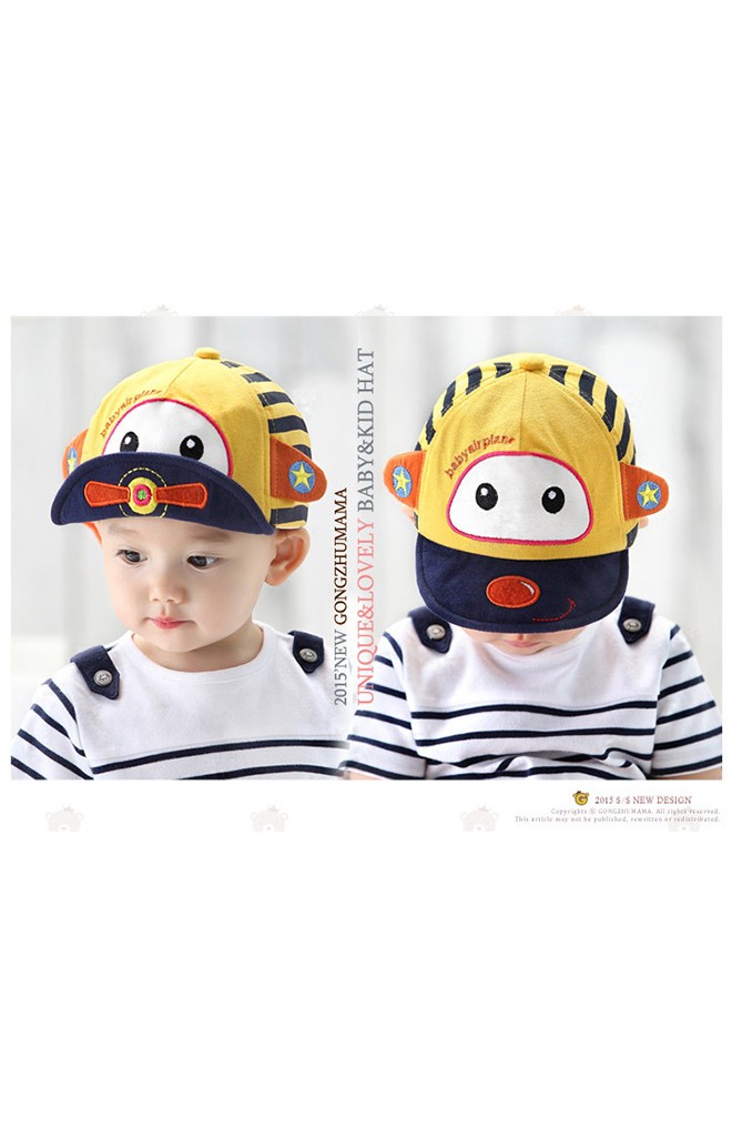 หมวกแก๊ปรูปเครื่องบินเล็ก Baby airplane จาก GZMM