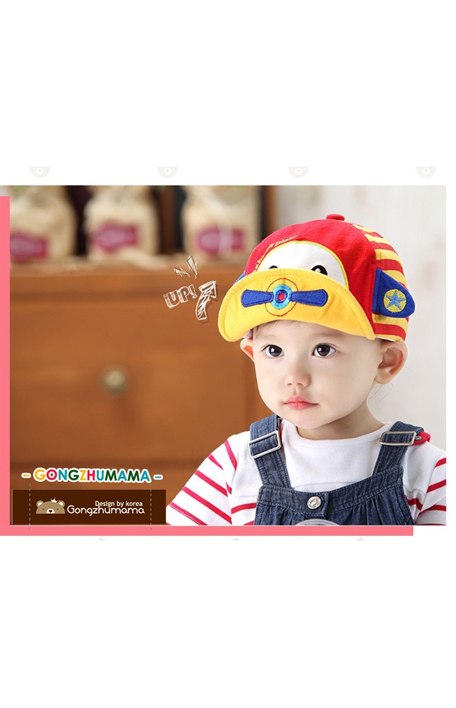 หมวกแก๊ปรูปเครื่องบินเล็ก Baby airplane จาก GZMM