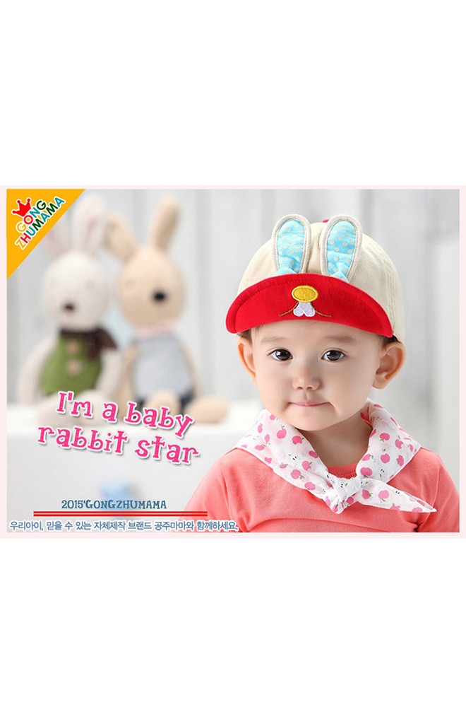 หมวกแก๊ปกระต่ายหูยาวแต่งโบว์ ดีไซน์น่ารักล่าสุดจาก GZMM