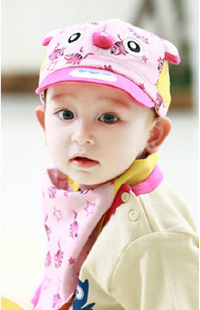 เซ็ตหมวกแก๊ปเด็กพร้อมผ้ากันเปื้อนลายเสือ TUTUYA เซ็ตหมวกแก๊ปเด็กพร้อมผ้ากันเปื้อนลายเสือ TUTUYA