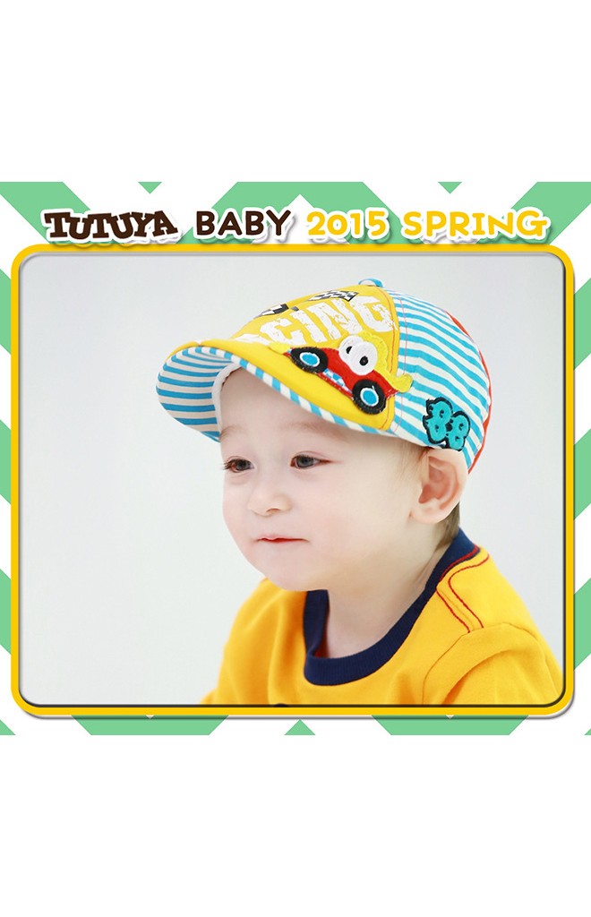 หมวกแฟล็ตแค็ปลายรถแข่ง RACING หมวกเท่ๆ แบรนด์ TUTUYA