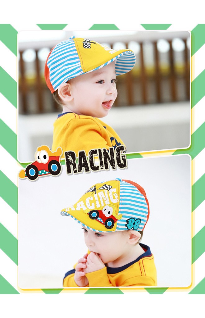 หมวกแฟล็ตแค็ปลายรถแข่ง RACING หมวกเท่ๆ แบรนด์ TUTUYA