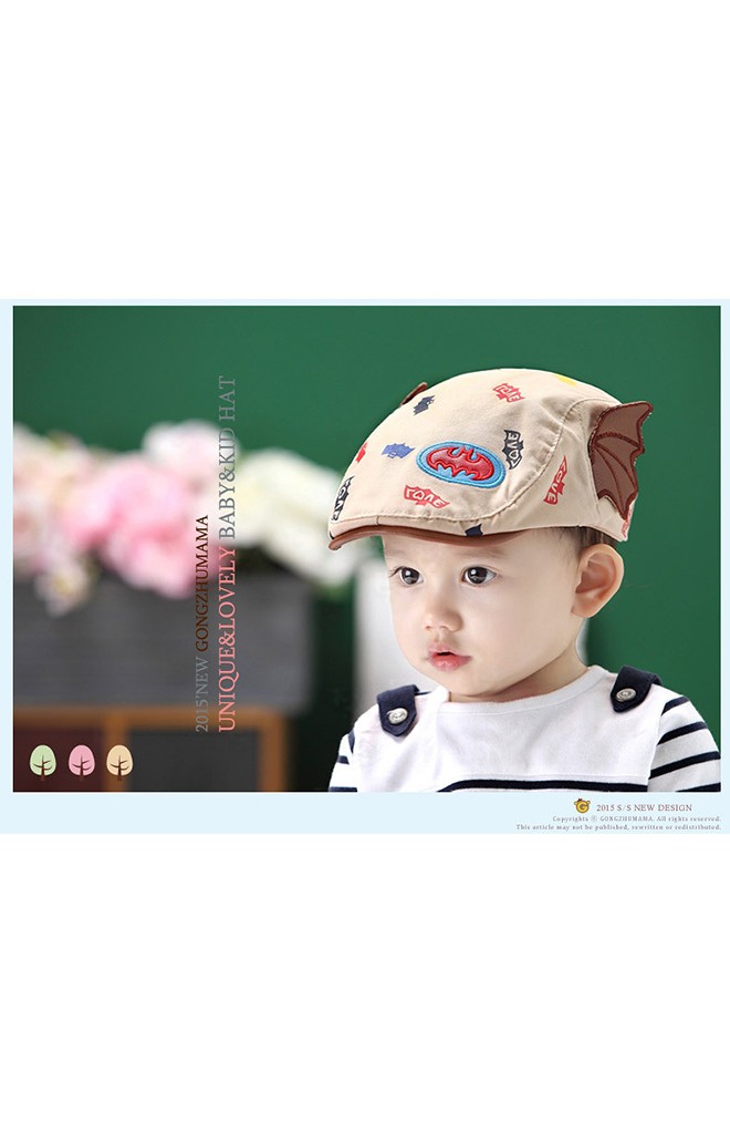หมวกแฟล็ตแค็ปแบทแมนสุดเท่ จาก GZMM