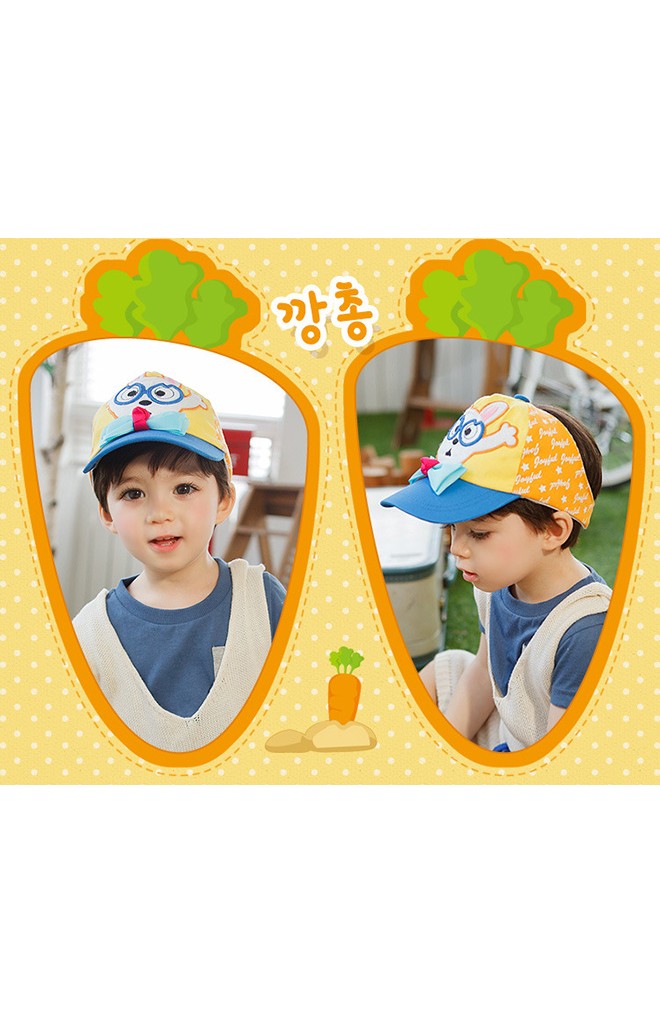 หมวกแก๊ปกันแดด รูปกระต่ายอวกาศแต่งโบว์น่ารัก Lemonkid