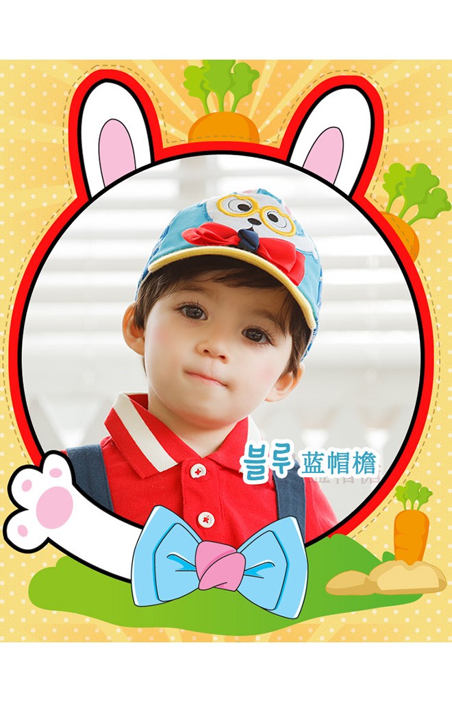 หมวกแก๊ปกันแดด รูปกระต่ายอวกาศแต่งโบว์น่ารัก Lemonkid