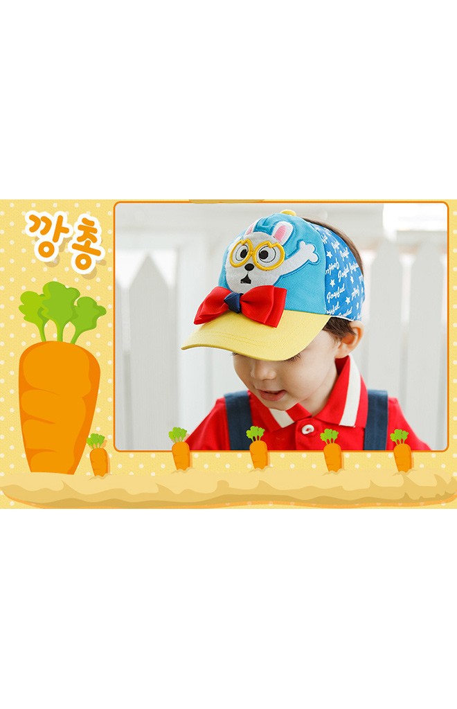 หมวกแก๊ปกันแดด รูปกระต่ายอวกาศแต่งโบว์น่ารัก Lemonkid