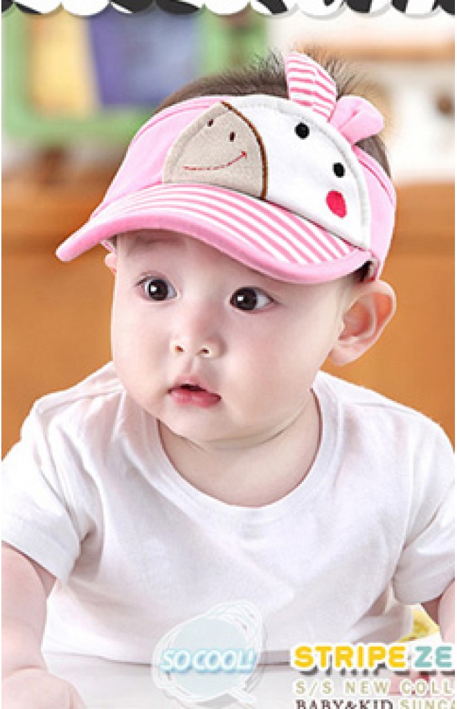 หมวกแก๊ปกันแดดแต่งกระต่ายน่ารัก จาก GZMM หมวกแก๊ปกันแดดแต่งกระต่ายน่ารัก จาก GZMM
