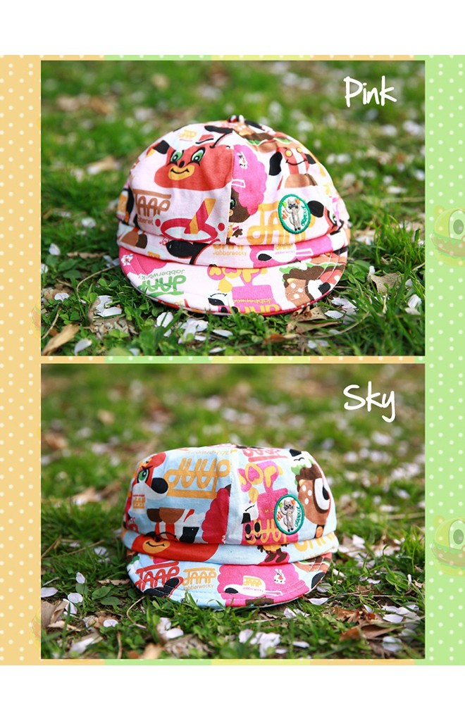หมวกแก๊ปพิมพ์ลายการ์ตูน เนื้อผ้าฝ้าย จาก Lemonkid
