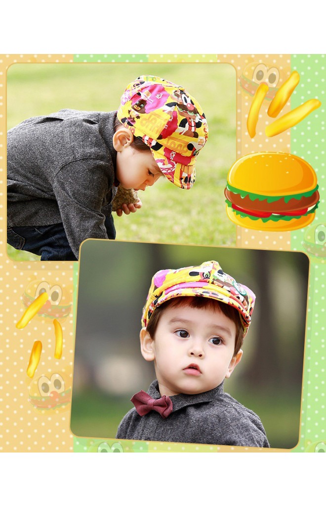 หมวกแก๊ปพิมพ์ลายการ์ตูน เนื้อผ้าฝ้าย จาก Lemonkid