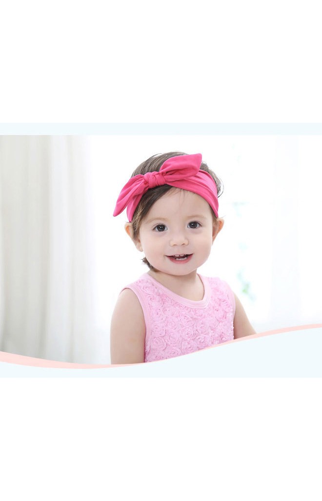 ผ้าคาดผมเด็กหูกระต่ายน่ารัก