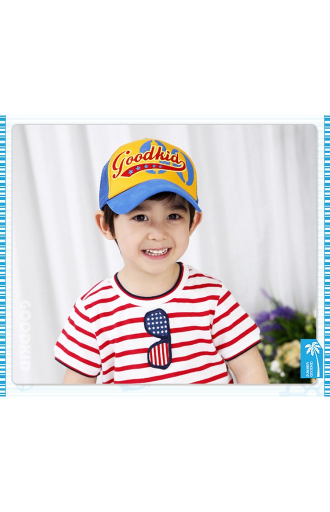 หมวกแก๊ป สกรีน Goodkid ด้านหลังเป็นตาข่าย