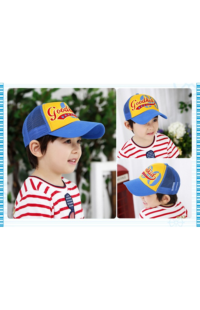 หมวกแก๊ป สกรีน Goodkid ด้านหลังเป็นตาข่าย