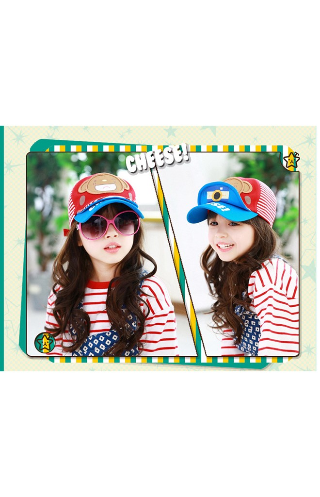 หมวกแก๊ปเด็ก TAKE A PHOTO แต่งรูปลิง TUTUYA
