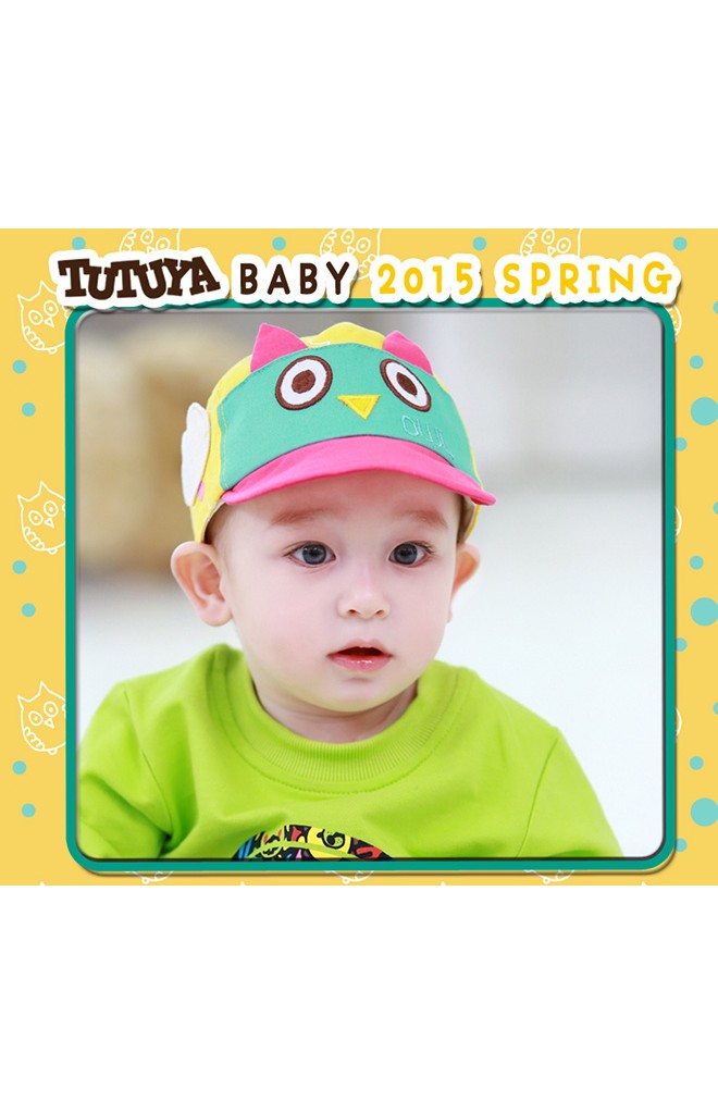 หมวกแก๊ปนกฮูกสีสันสดใส จาก TUTUYA