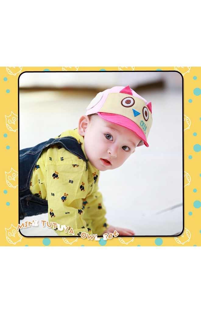 หมวกแก๊ปนกฮูกสีสันสดใส จาก TUTUYA