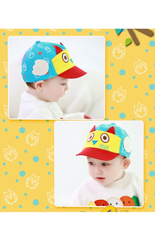 หมวกแก๊ปนกฮูกสีสันสดใส จาก TUTUYA