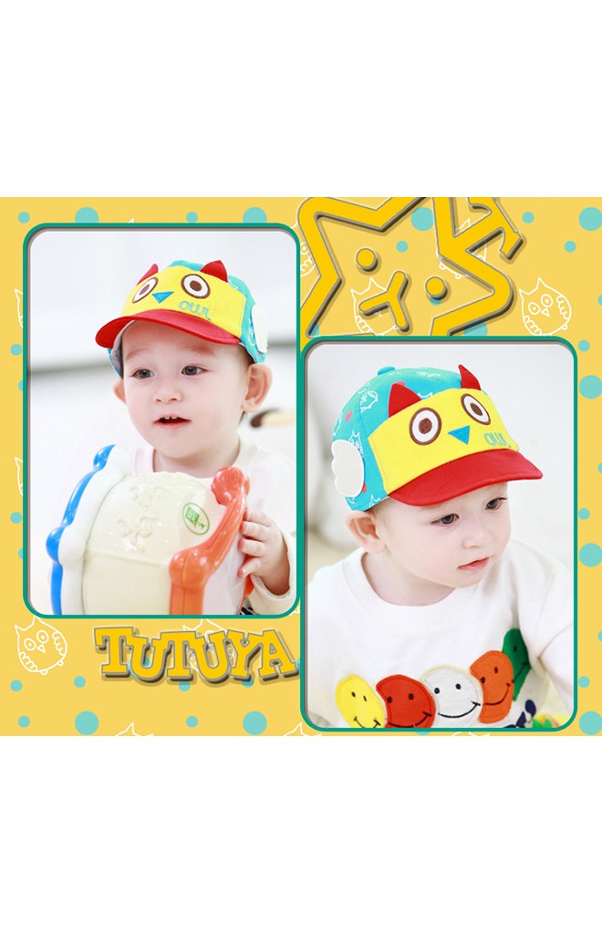 หมวกแก๊ปนกฮูกสีสันสดใส จาก TUTUYA