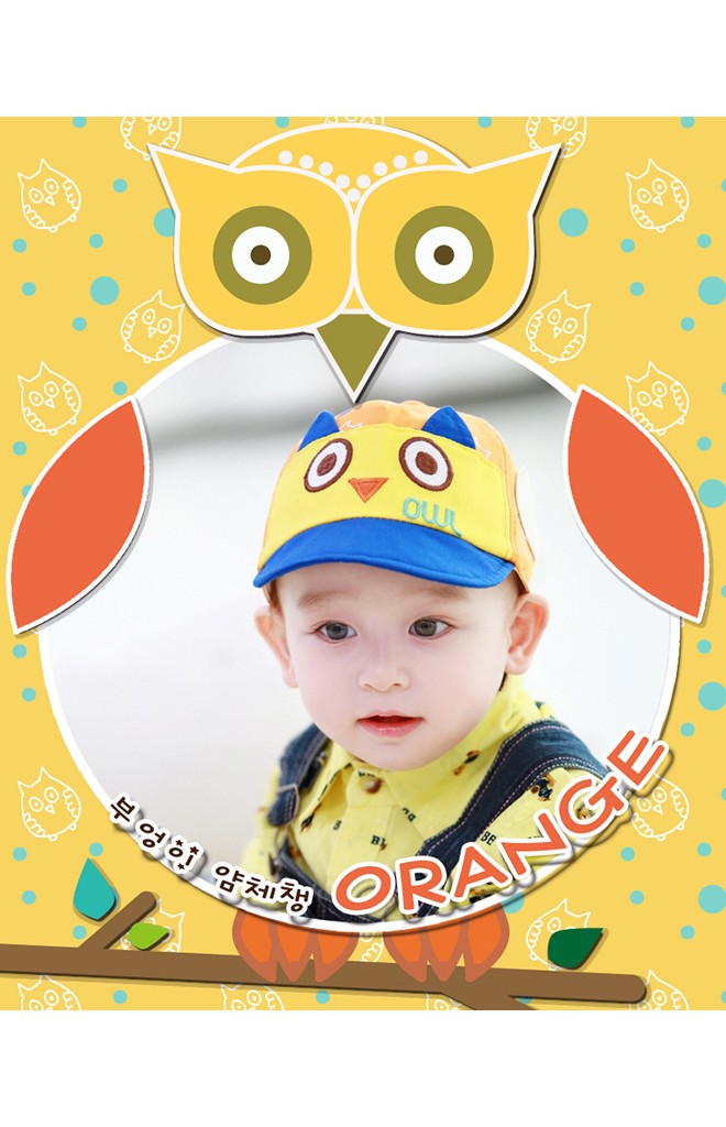 หมวกแก๊ปนกฮูกสีสันสดใส จาก TUTUYA