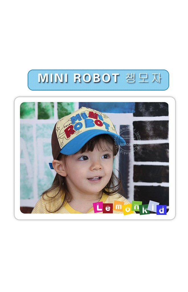 หมวกแก๊ป MINI ROBOT จาก Lemonkid