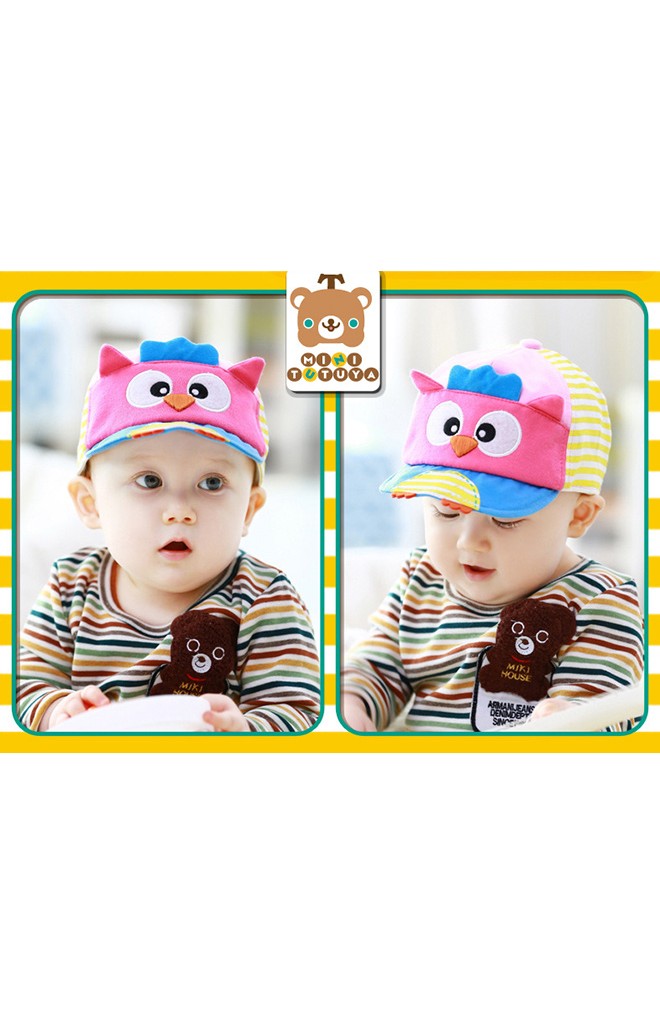 หมวกแก๊ปนกฮูก ดีไซน์น่ารักมากๆ จาก TUTUYA