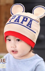 หมวก I love PAPA แต่งหูมิกกี้ จาก GZMM