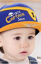 หมวกแก๊ปปีกแบนโจรสลัด Captain Jack จาก DANDYBEBE