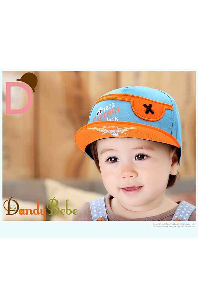 หมวกแก๊ปปีกแบนโจรสลัด Captain Jack จาก DANDYBEBE