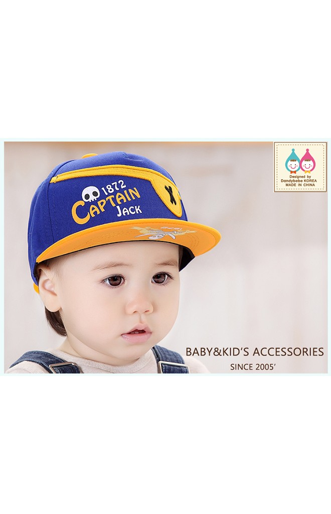 หมวกแก๊ปปีกแบนโจรสลัด Captain Jack จาก DANDYBEBE