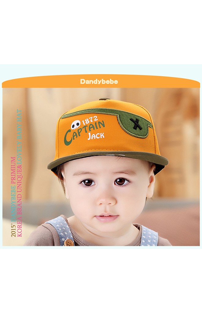 หมวกแก๊ปปีกแบนโจรสลัด Captain Jack จาก DANDYBEBE