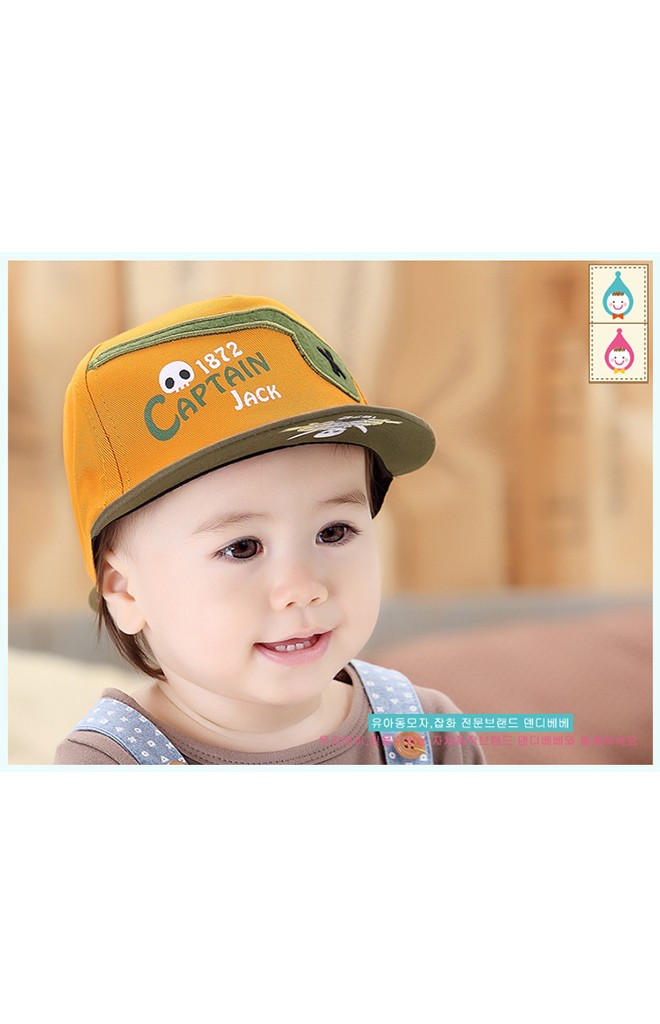 หมวกแก๊ปปีกแบนโจรสลัด Captain Jack จาก DANDYBEBE
