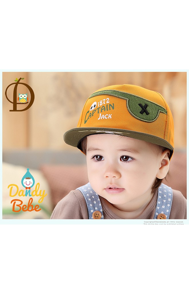หมวกแก๊ปปีกแบนโจรสลัด Captain Jack จาก DANDYBEBE