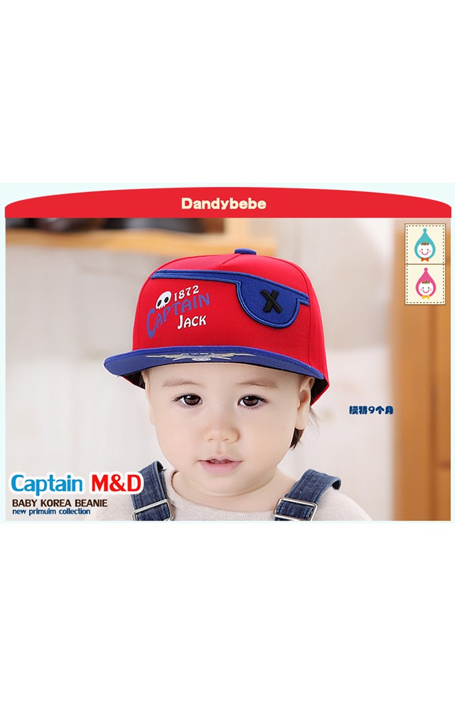 หมวกแก๊ปปีกแบนโจรสลัด Captain Jack จาก DANDYBEBE