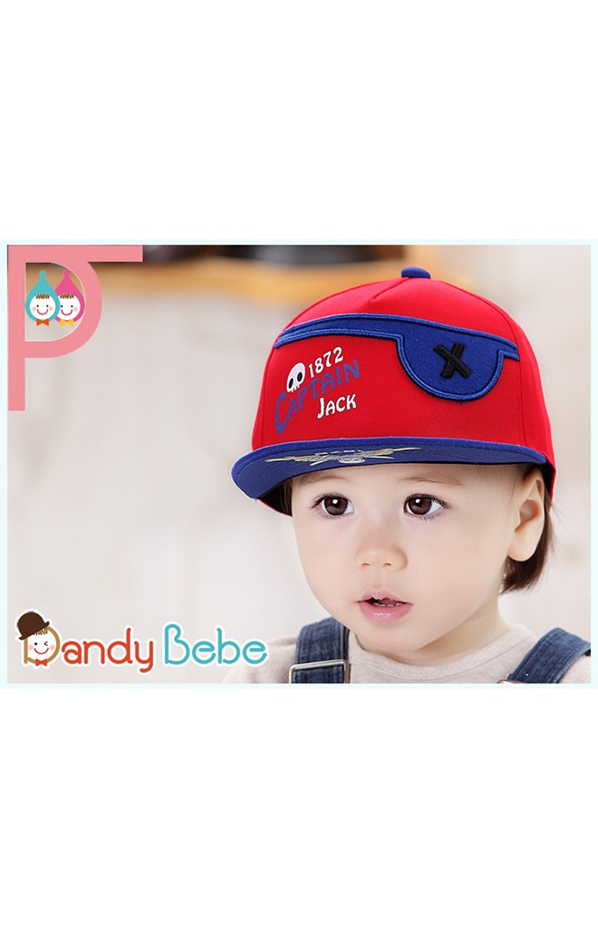 หมวกแก๊ปปีกแบนโจรสลัด Captain Jack จาก DANDYBEBE