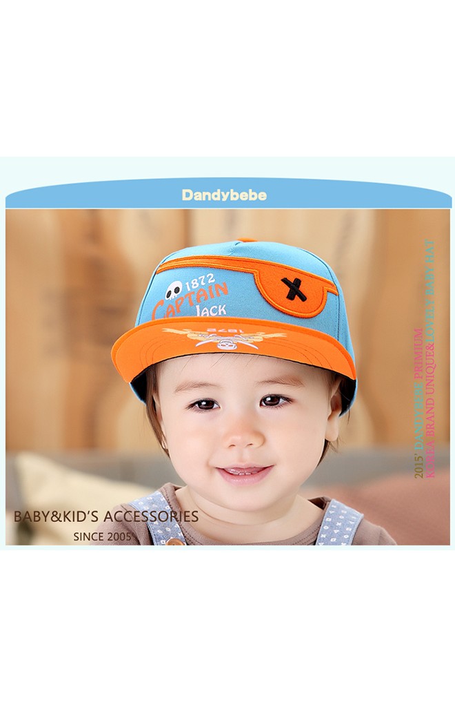 หมวกแก๊ปปีกแบนโจรสลัด Captain Jack จาก DANDYBEBE