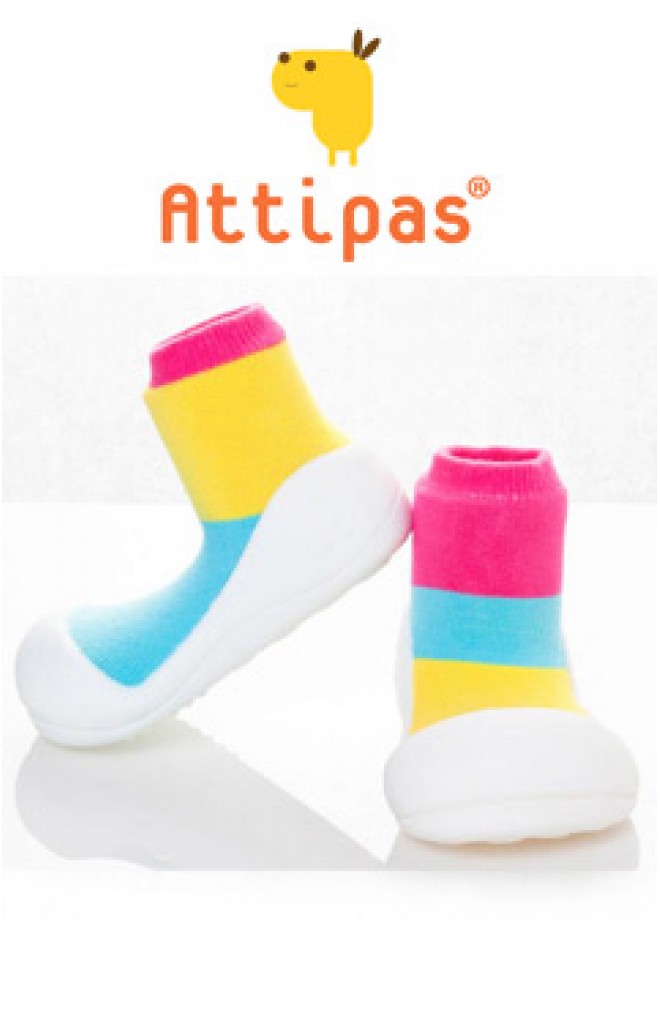 Attipas รองเท้าเด็กหัดเดิน - Together Pink Attipas รองเท้าเด็กหัดเดิน - Together Pink
