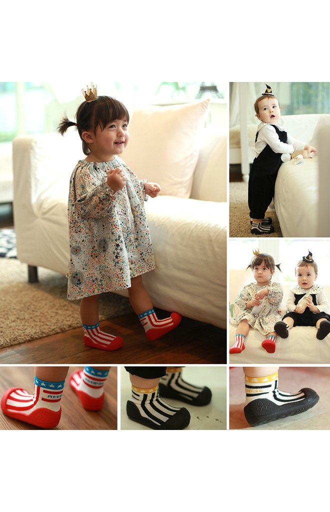 Attipas รองเท้าเด็กหัดเดิน - Littlestar Red