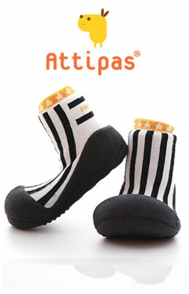 Attipas รองเท้าเด็กหัดเดิน - Littlestar Black Attipas รองเท้าเด็กหัดเดิน - Littlestar Black