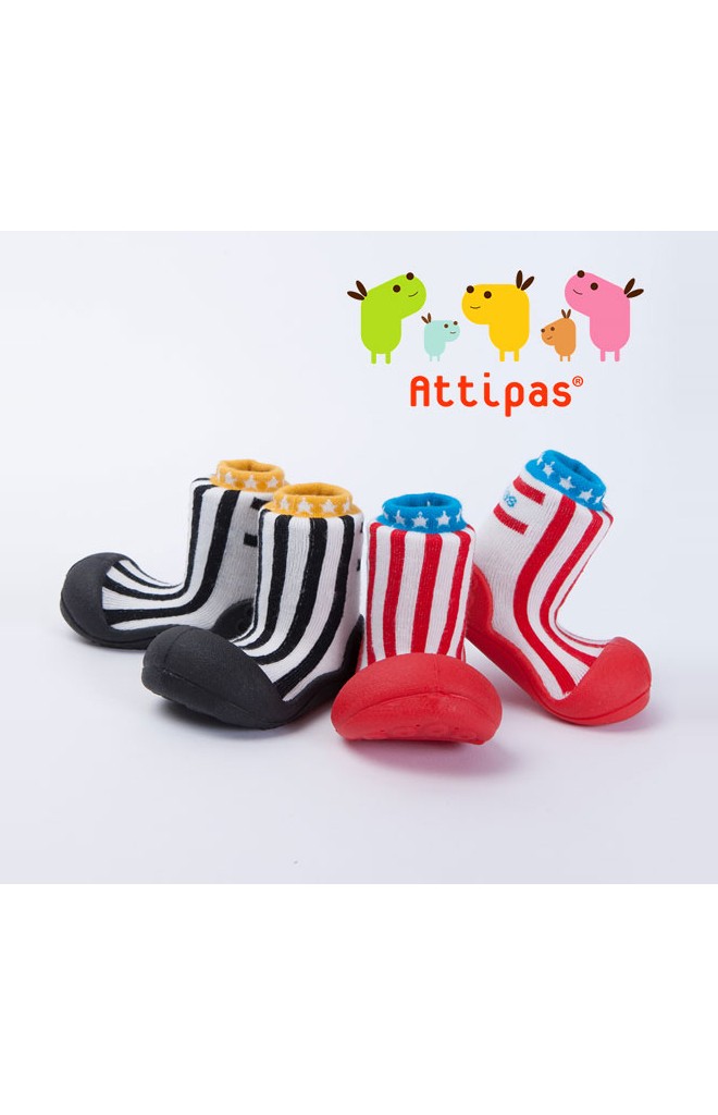Attipas รองเท้าเด็กหัดเดิน - Littlestar Black