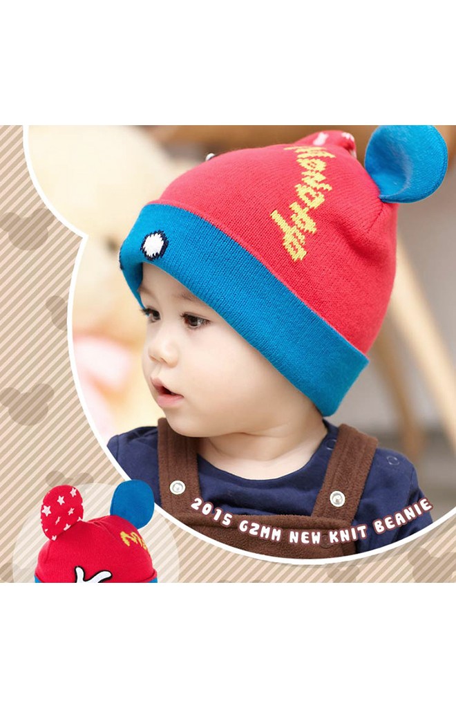 หมวกไหมพรมแต่งหูมิกกี้ ดีไซน์น่ารักจาก GZMM
