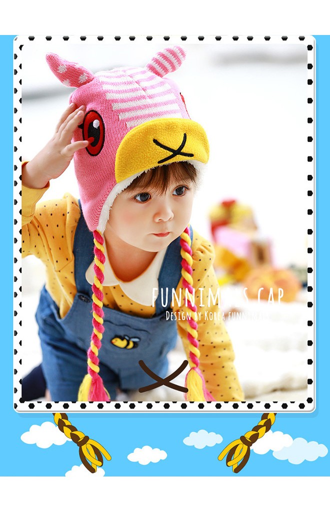 หมวกไหมพรมเด็กรูปกวาง FUNNIMALS