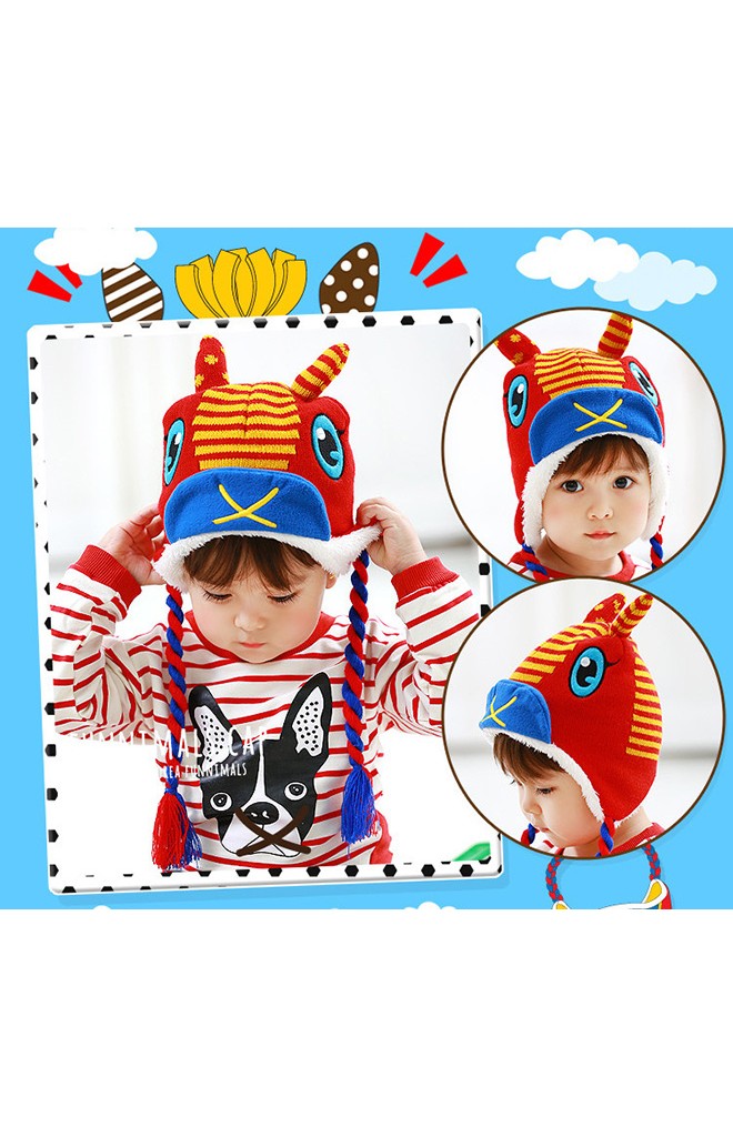 หมวกไหมพรมเด็กรูปกวาง FUNNIMALS